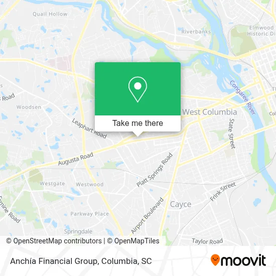 Anchía Financial Group map
