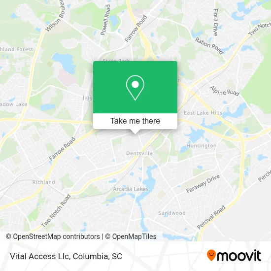 Vital Access Llc map