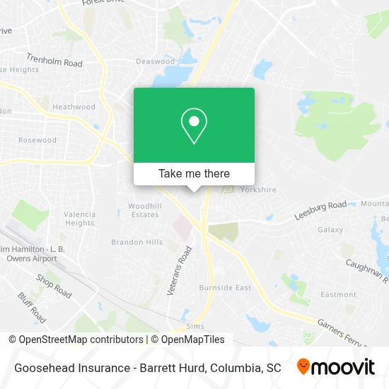 Goosehead Insurance - Barrett Hurd map