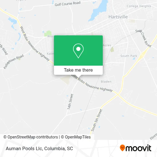 Auman Pools Llc map