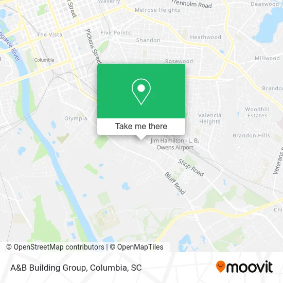A&B Building Group map