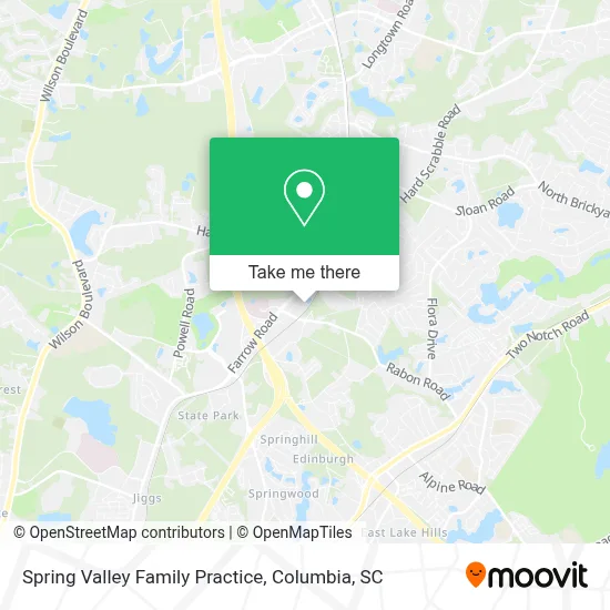 Spring Valley Family Practice map