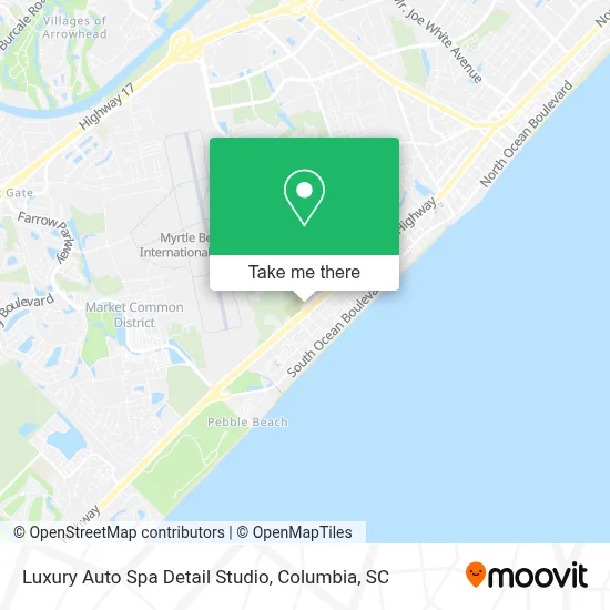 Luxury Auto Spa Detail Studio map