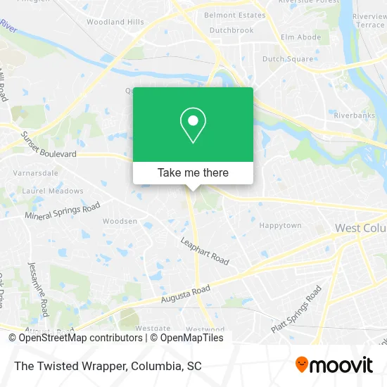 The Twisted Wrapper map