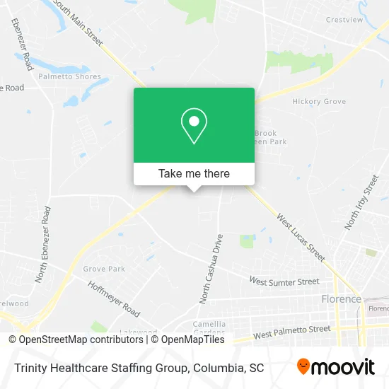 Trinity Healthcare Staffing Group map