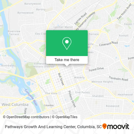 Pathways Growth And Learning Center map