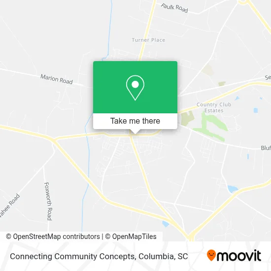 Connecting Community Concepts map