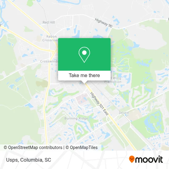 Usps map