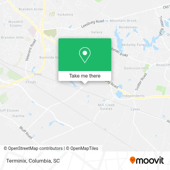 Terminix map