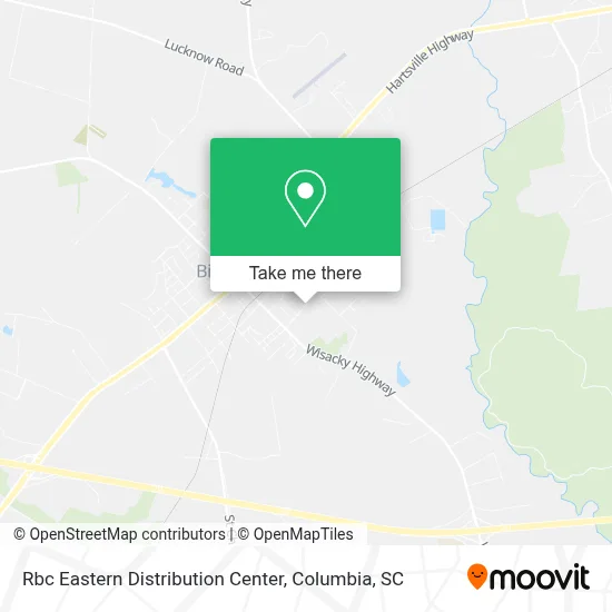 Rbc Eastern Distribution Center map