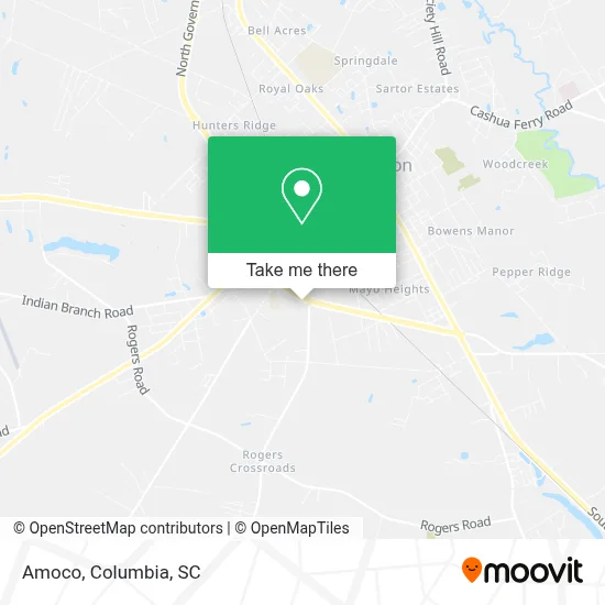 Amoco map