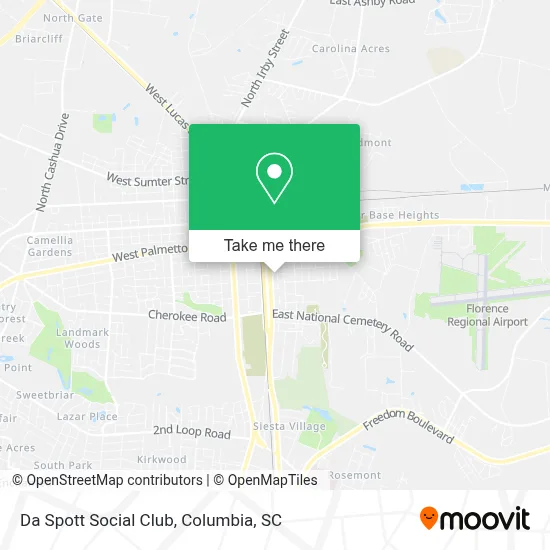 Da Spott Social Club map