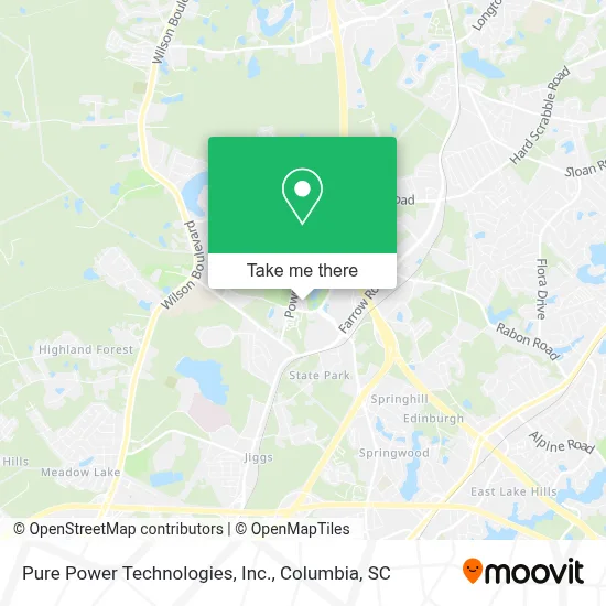 Pure Power Technologies, Inc. map