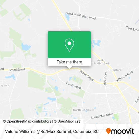 Valerie Williams @Re / Max Summit map