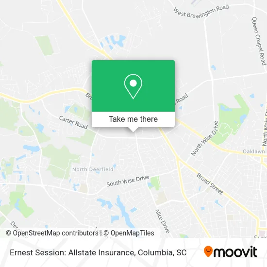 Ernest Session: Allstate Insurance map