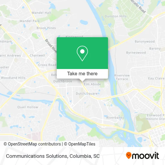 Communications Solutions map
