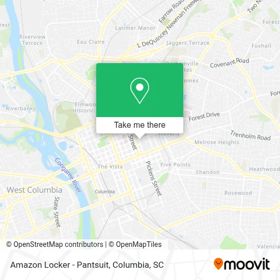 Amazon Locker - Pantsuit map