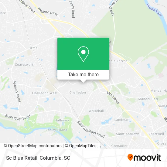Sc Blue Retail map