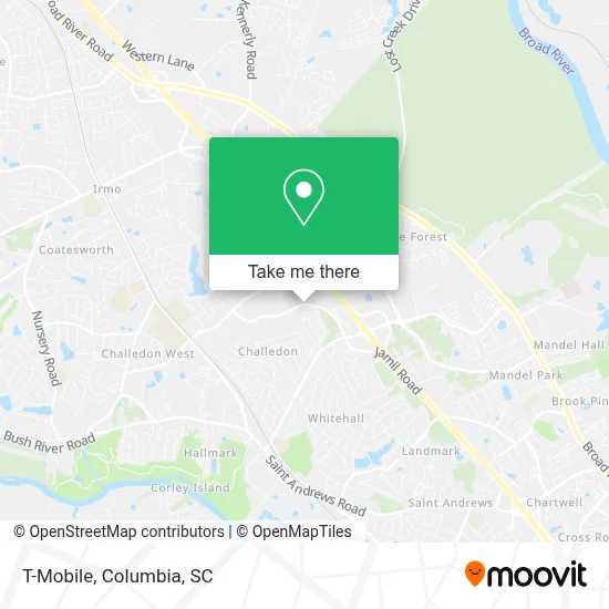 T-Mobile map