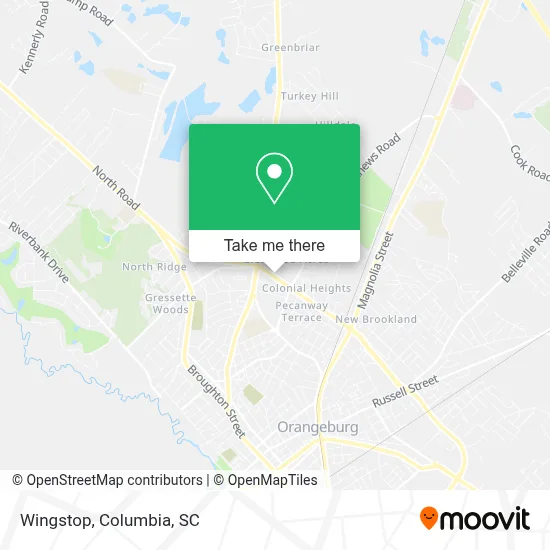 Wingstop map