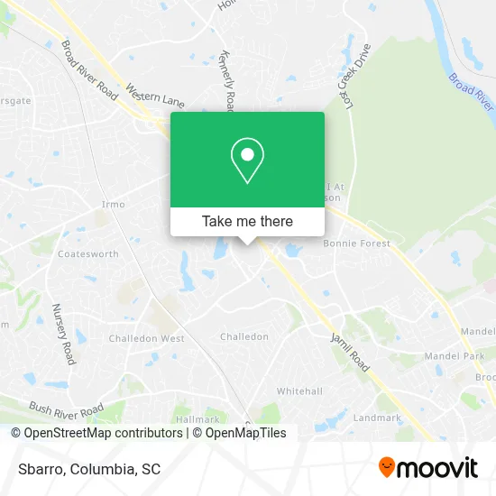 Sbarro map