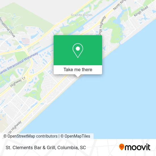 St. Clements Bar & Grill map