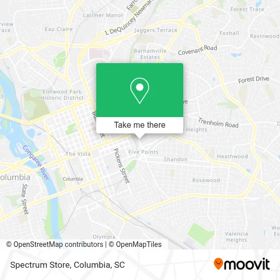 Spectrum Store map