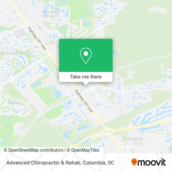 Advanced Chiropractic & Rehab map