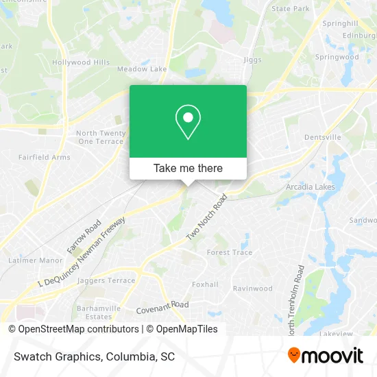 Swatch Graphics map