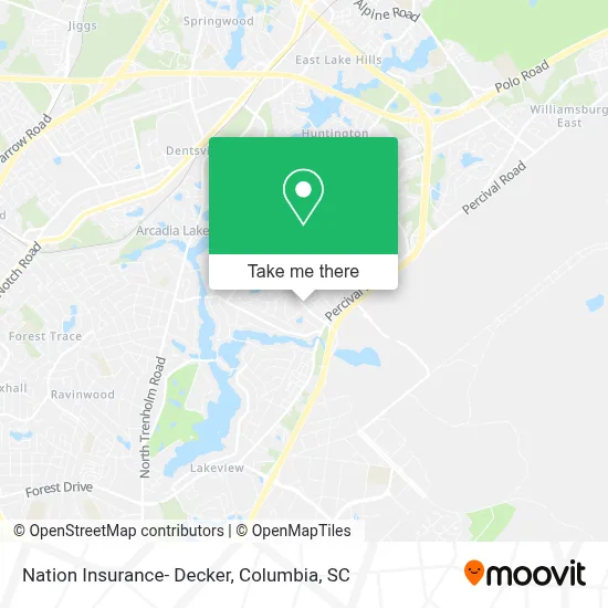 Nation Insurance- Decker map