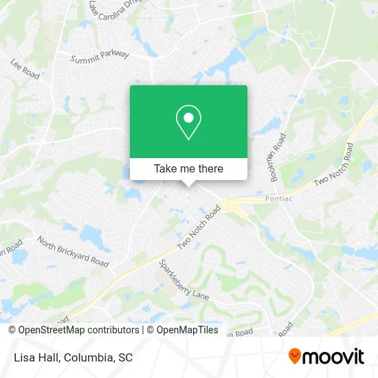 Lisa Hall map