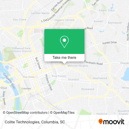 Colite Technologies map
