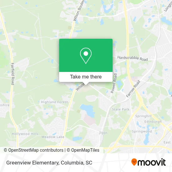 Greenview Elementary map