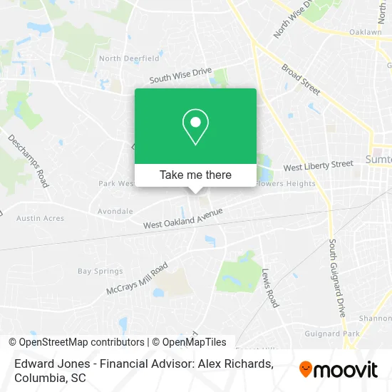 Edward Jones - Financial Advisor: Alex Richards map