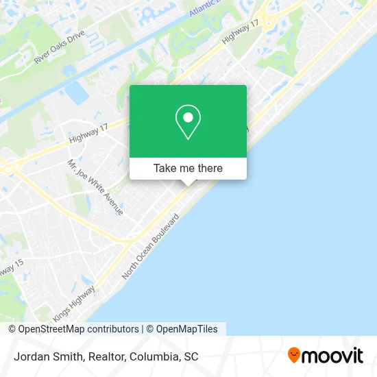 Jordan Smith, Realtor map