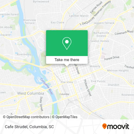 Cafe Strudel map