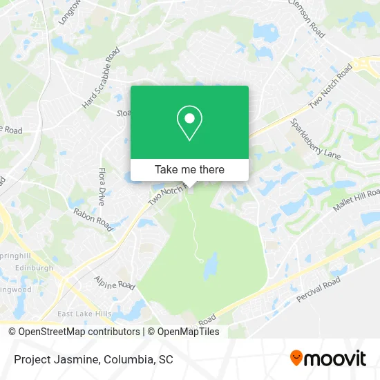 Project Jasmine map