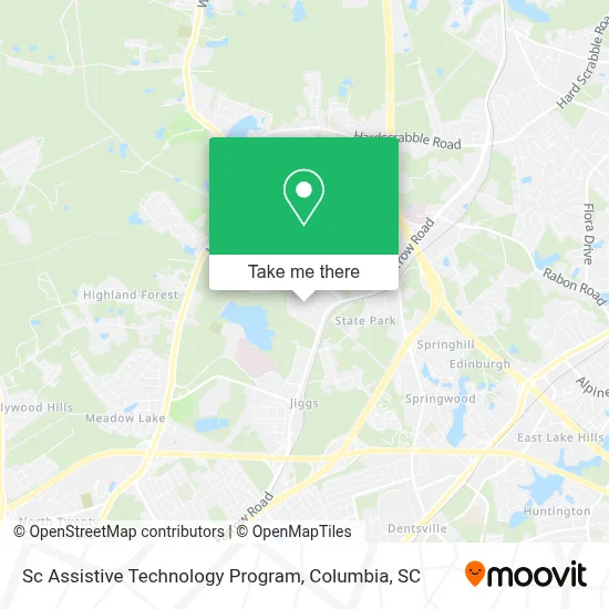 Sc Assistive Technology Program map