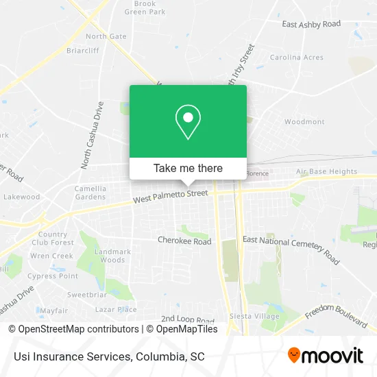 Usi Insurance Services map
