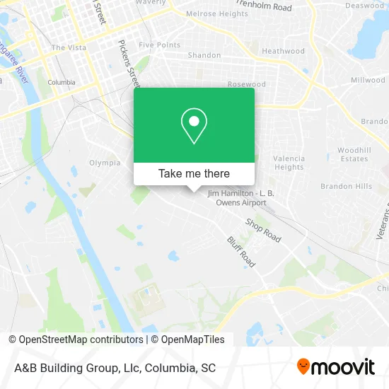 A&B Building Group, Llc map