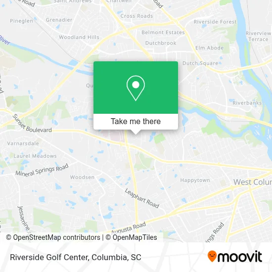 Riverside Golf Center map