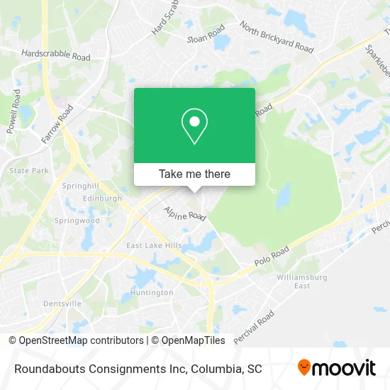 Roundabouts Consignments Inc map