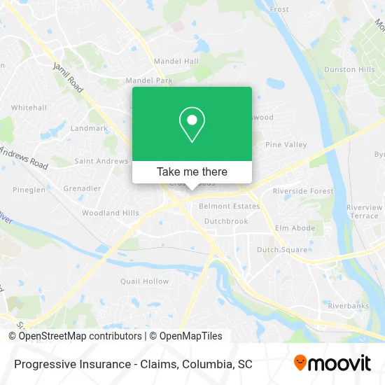 Progressive Insurance - Claims map