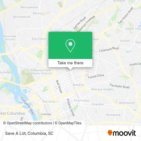 Save A Lot map