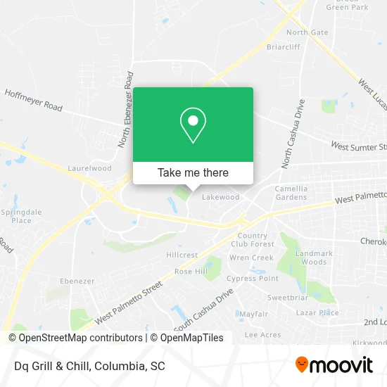 Dq Grill & Chill map