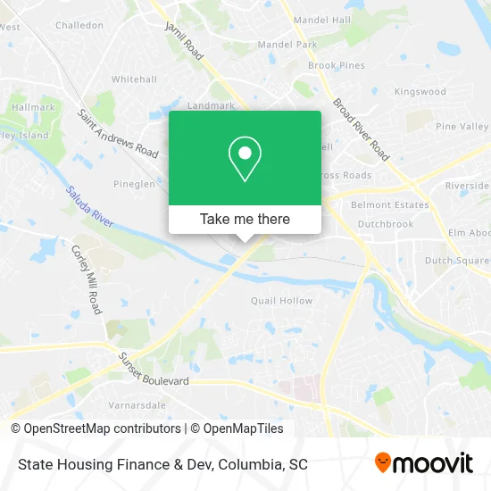 State Housing Finance & Dev map