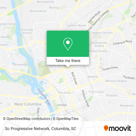 Sc Progressive Network map