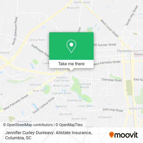 Jennifer Curley Dunleavy: Allstate Insurance map