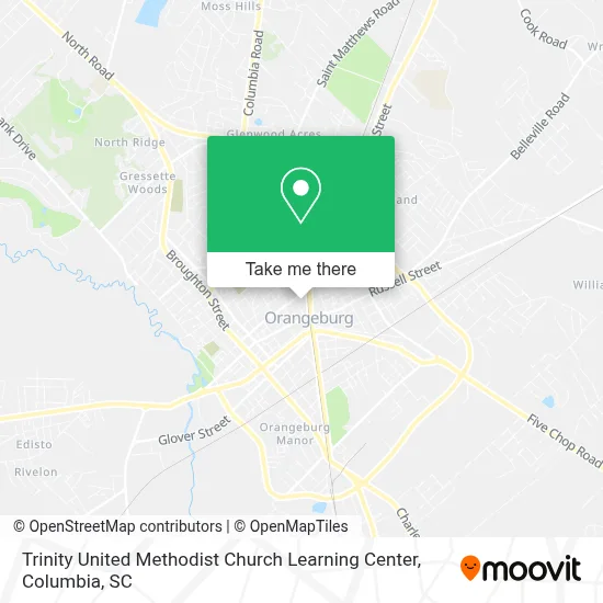 Trinity United Methodist Church Learning Center map