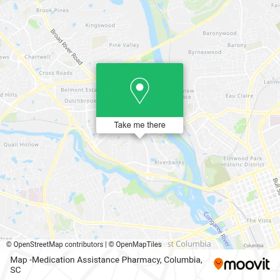 Map -Medication Assistance Pharmacy map